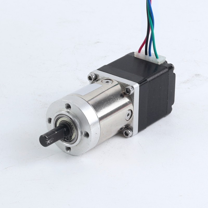 Nema 11 Stepper L=31mm met Achteras & Schroefgat & Overbrengingsverhouding 27:1 Versnellingsbak
