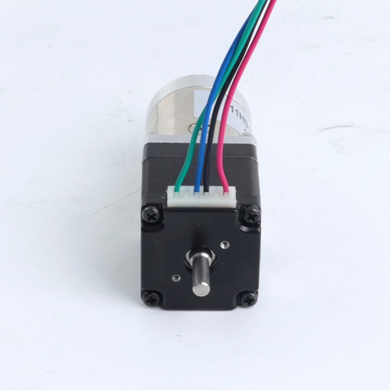 Nema 11 Stepper L=31mm met Achteras & Schroefgat & Overbrengingsverhouding 27:1 Versnellingsbak