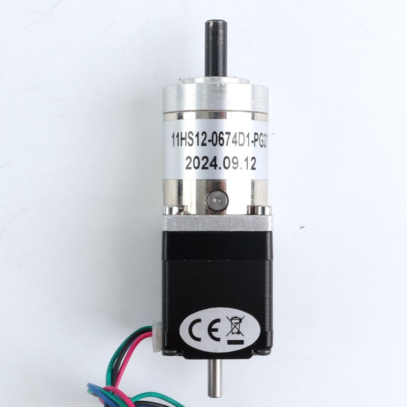 Nema 11 Stepper L=31mm met Achteras & Schroefgat & Overbrengingsverhouding 27:1 Versnellingsbak