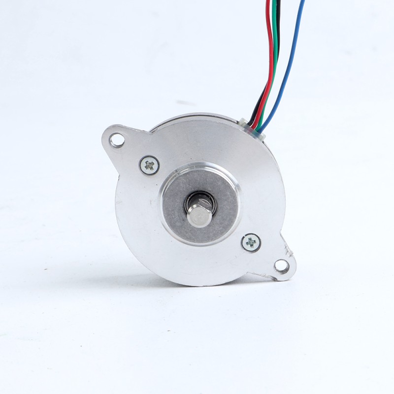 Rond Nema 14 Bipolair 0,9deg 5Ncm(7.08oz.in) 0.5A  Φ36x12.5mm 4 Draden - 14HR05-0504S | StepperOnline