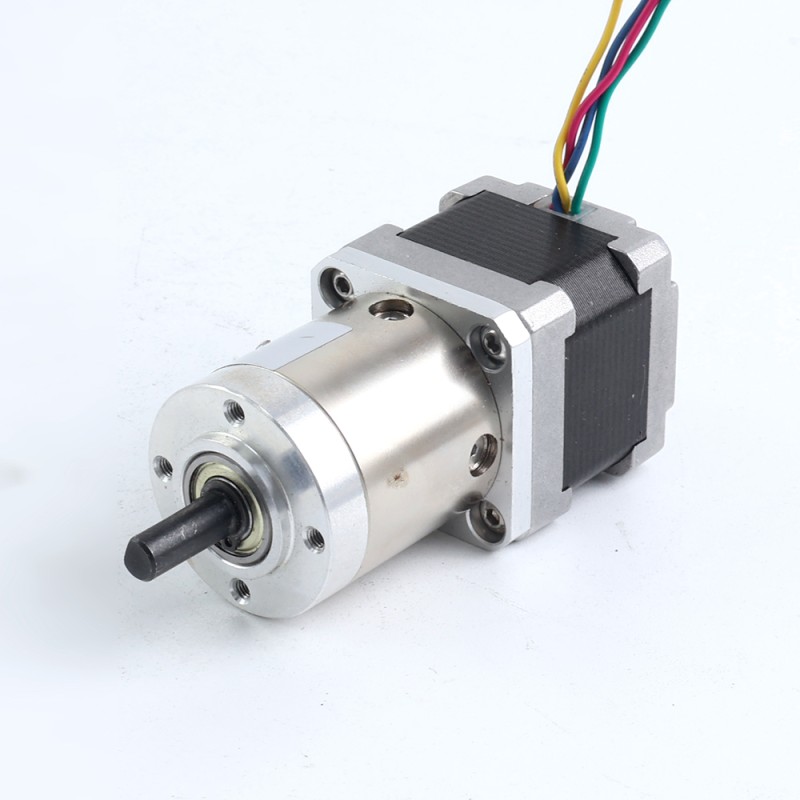 Nema 14 stappenmotor bipolair L=33mm w/overbrengingsverhouding 19:1 planetaire tandwielkast