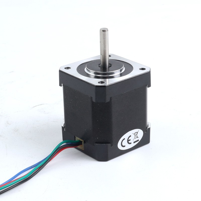 Nema 17 Bipolair 0,9deg 46Ncm(65.1oz.in) 2A 42x42x48mm 4 Draden