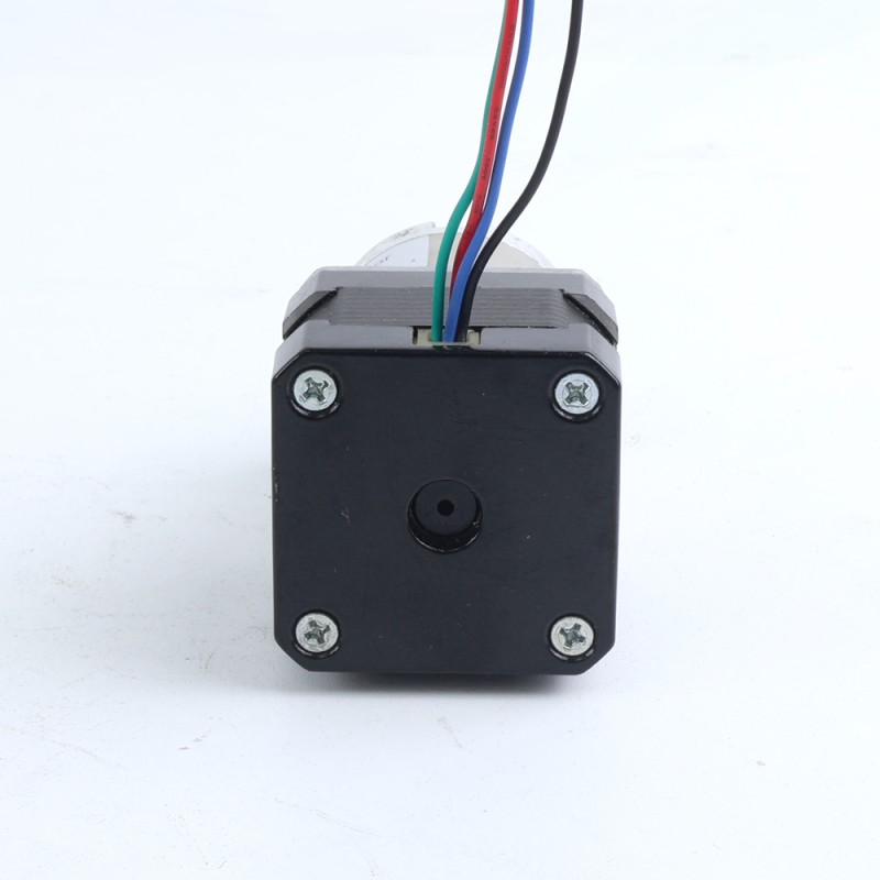Nema 17 stappenmotor bipolair L=33mm met tandwielverhouding 27:1 planetaire tandwielkast