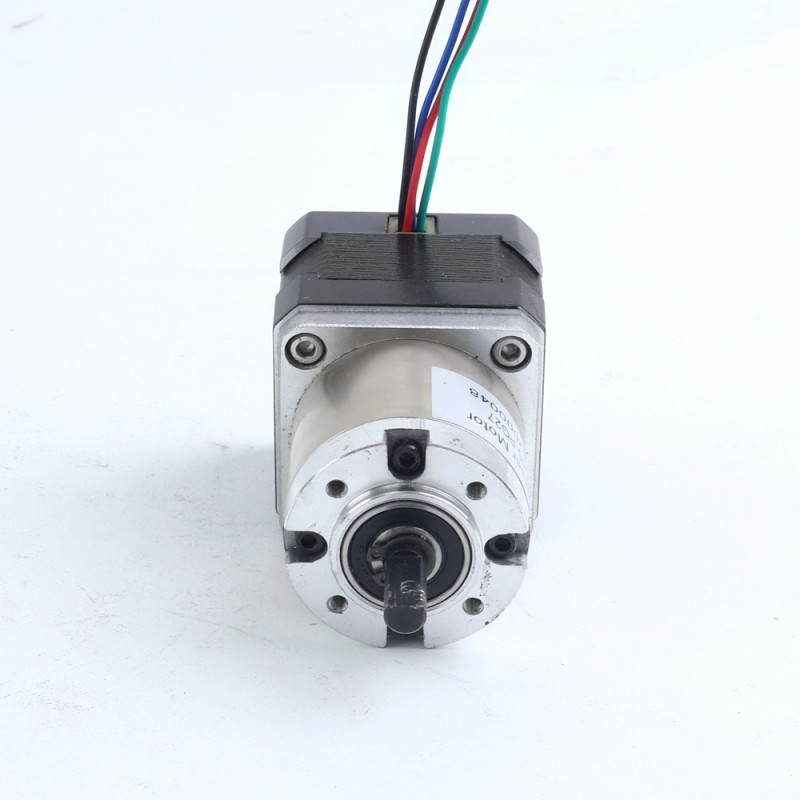 Nema 17 stappenmotor bipolair L=33mm met tandwielverhouding 27:1 planetaire tandwielkast