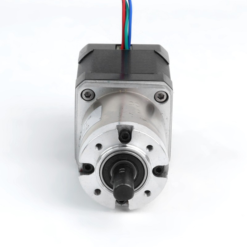Nema 17 stappenmotor bipolair L=48mm w/versnelling 51:1 planetaire tandwielkast