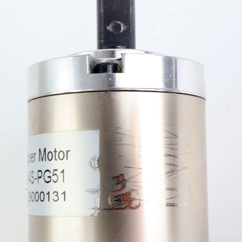 Nema 17 stappenmotor bipolair L=48mm w/versnelling 51:1 planetaire tandwielkast