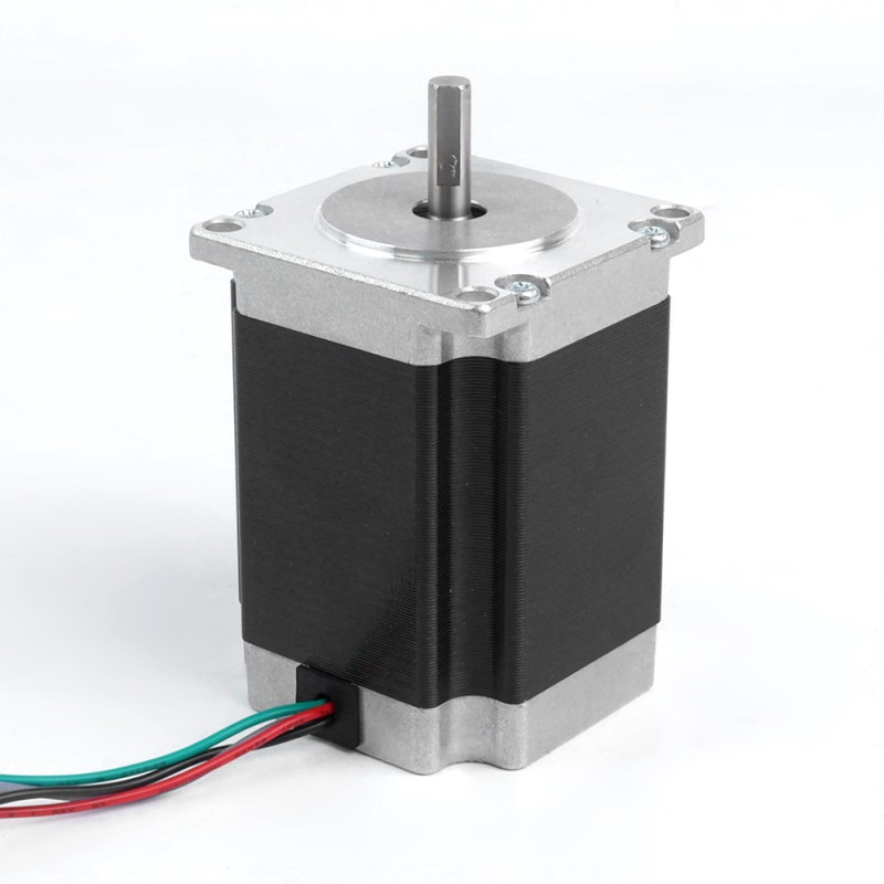 Nema 23 Bipolair 1,8deg 1,9Nm(269,06oz.in) 2,8A 57x57x76mm 4 Draden