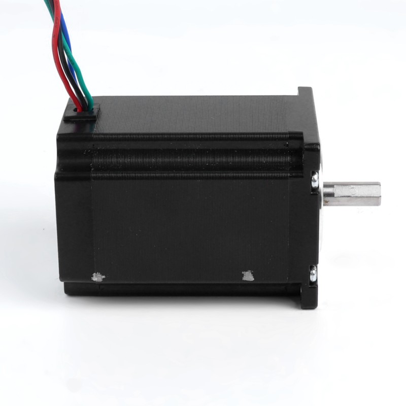 Nema 23 stappenmotor 2.4Nm (339.87oz.in) 4A 57x57x82mm 8mm as 4 draden