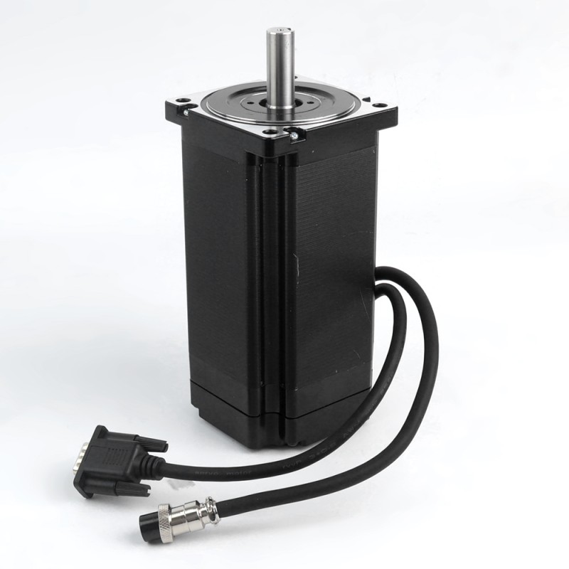 S-serie Nema 34 Closed Loop stappenmotor 12.0 Nm (1699.34oz.in) Encoder 1000PPR (4000CPR)