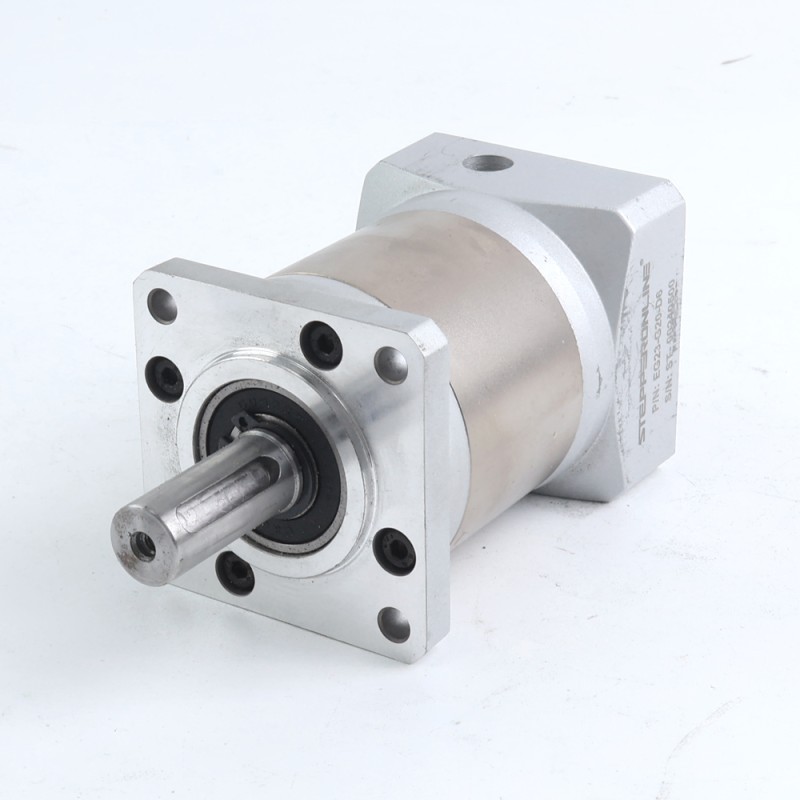 EG-serie planetaire versnellingsbak overbrengingsverhouding 20:1 speling 20arc-min voor 6,35 mm as Nema 23 stappenmotor