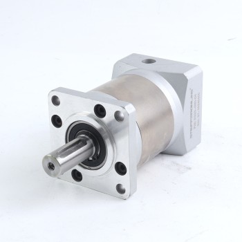 Gebruikt – Voorraad in China - EG-serie planetaire Tandwielkast 50:1 20arc-min voor 6,35 mm as Nema 23 stappenmotor