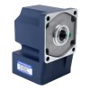 Drie fase 220VAC/380VAC 200W 50/60Hz Flens 104mm Overbrengingsverhouding 100:1 AC-inductiemotor met haakse versnellingsbak