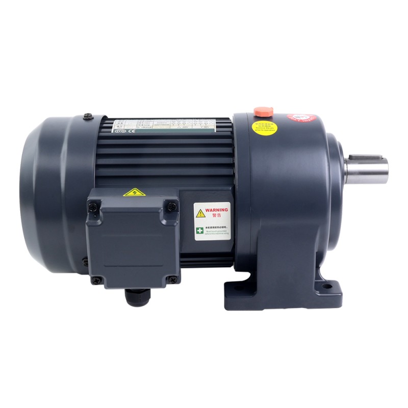 GH Serie horizontale middelgrote tandwielmotor Vermogen 0,1-3,7KW Overbrengingsverhouding 3-1800 met rem - GH-XX-XXX-XX-X-B-XX-XX | StepperOnline