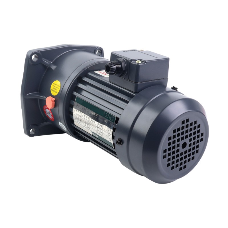 GV Serie Verticale middelgrote tandwielmotor Vermogen 0,1-3,7KW Overbrengingsverhouding 3-1800 met rem - GV-XX-XXX-XX-X-B-XX-XX | StepperOnline