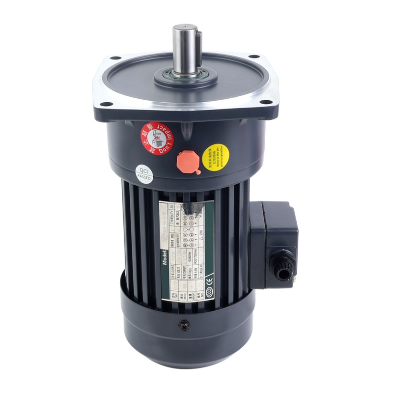 GV Serie Verticale middelgrote tandwielmotor Vermogen 0,1-3,7KW Overbrengingsverhouding 3-1800 met rem - GV-XX-XXX-XX-X-B-XX-XX | StepperOnline