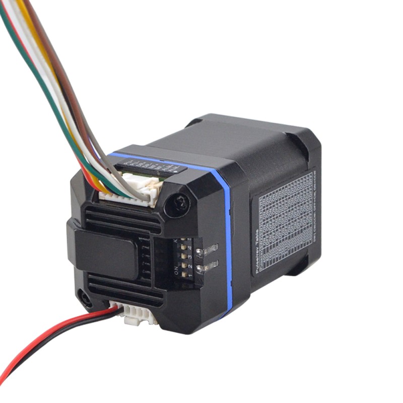 ESS-serie 0,48Nm(68oz.in) Nema 17 geïntegreerde gesloten lus stappen servomotor 24-36VDC 1000PPR - ESS17-04 | StepperOnline