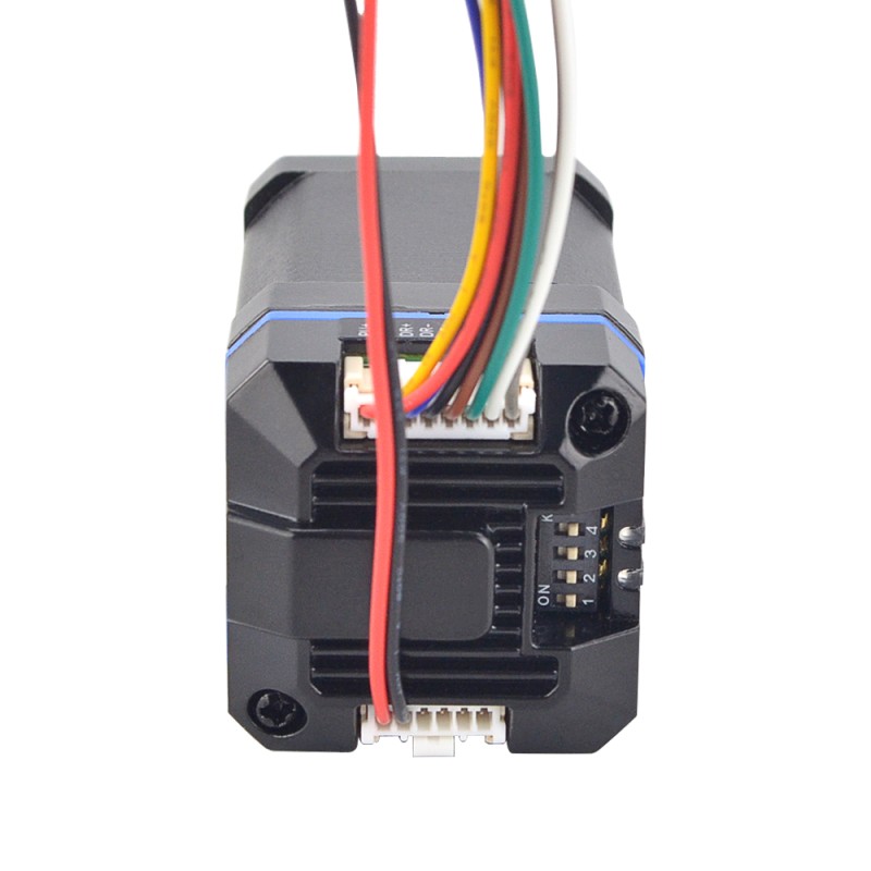 ESS-serie 0,60Nm(85oz.in) Nema 17 geïntegreerde gesloten lus Stepper Servomotor 24-36VDC 1000PPR - ESS17-07 | StepperOnline