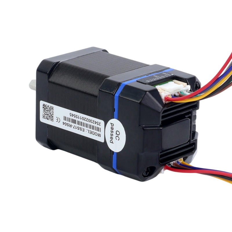 ESS Serie 0,48Nm(68,00oz.in) Nema 17 Geïntegreerde RS485 gesloten lopen stappenmotor-servomotor 24VDC 1000PPR - ESS17-RS04 | StepperOnline