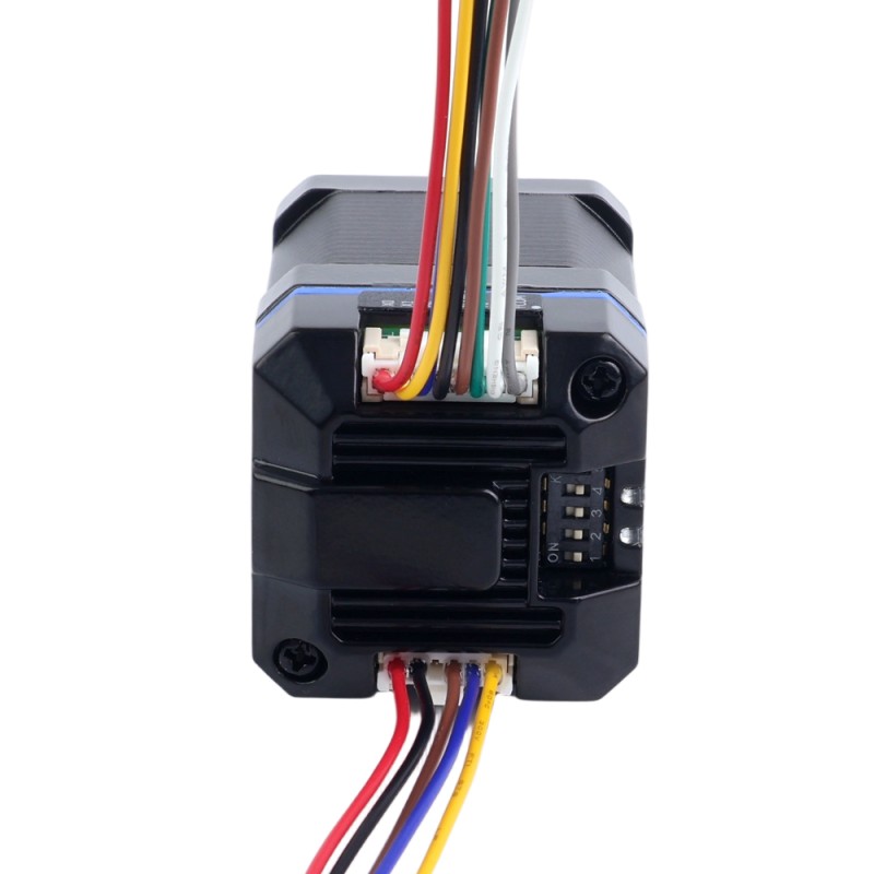 ESS Serie 0,48Nm(68,00oz.in) Nema 17 Geïntegreerde RS485 gesloten lopen stappenmotor-servomotor 24VDC 1000PPR - ESS17-RS04 | StepperOnline