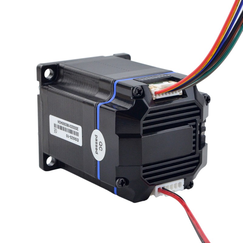 ESS-serie 1,2 Nm (169,93oz.in) Nema 23 geïntegreerde gesloten lus Stepper Servomotor 24-50VDC 1000PPR - ESS23-10 | StepperOnline
