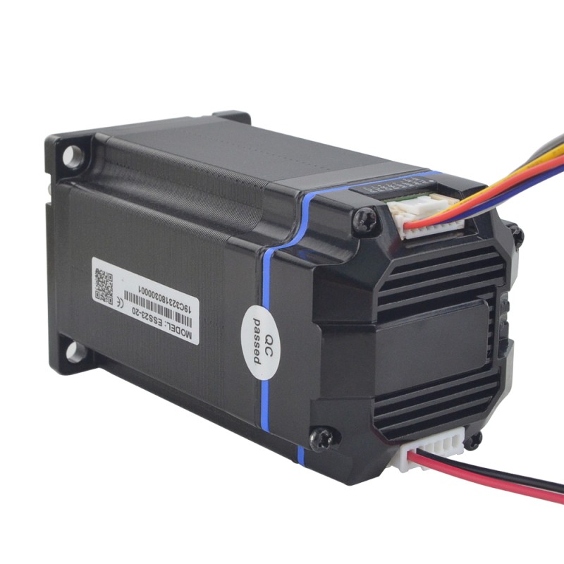 ESS-serie 2,2 Nm (311,55oz.in) Nema 23 geïntegreerde gesloten lus Stepper Servomotor 24-50VDC 1000PPR - ESS23-20 | StepperOnline