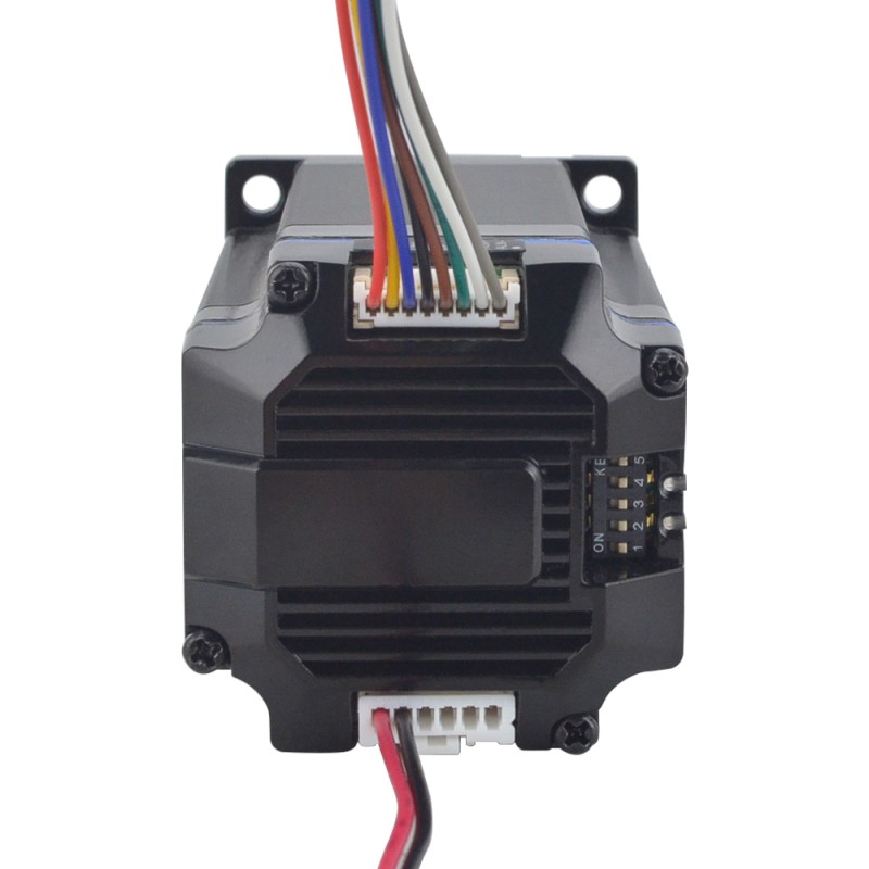 ESS-serie 2,2 Nm (311,55oz.in) Nema 23 geïntegreerde gesloten lus Stepper Servomotor 24-50VDC 1000PPR - ESS23-20 | StepperOnline