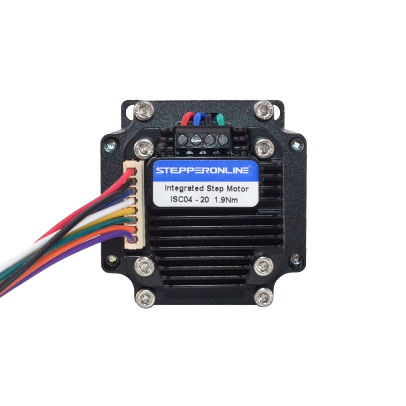 Nema 23 Geïntegreerde Stappenmotor 190Ncm(269oz.in) met Controller ISC04 12-38VDC