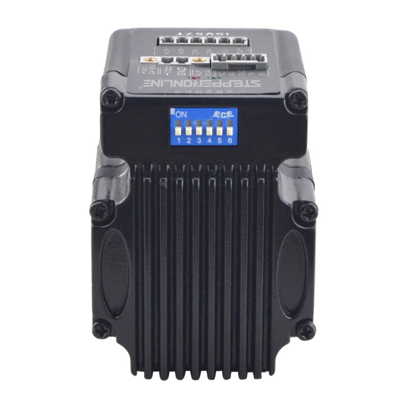 NEMA 23 Geïntegreerde Eenvoudige Servomotor 90w 3000rpm 0.3Nm(42.49oz.in) 20-50VDC Borstelloze DC Servomotor