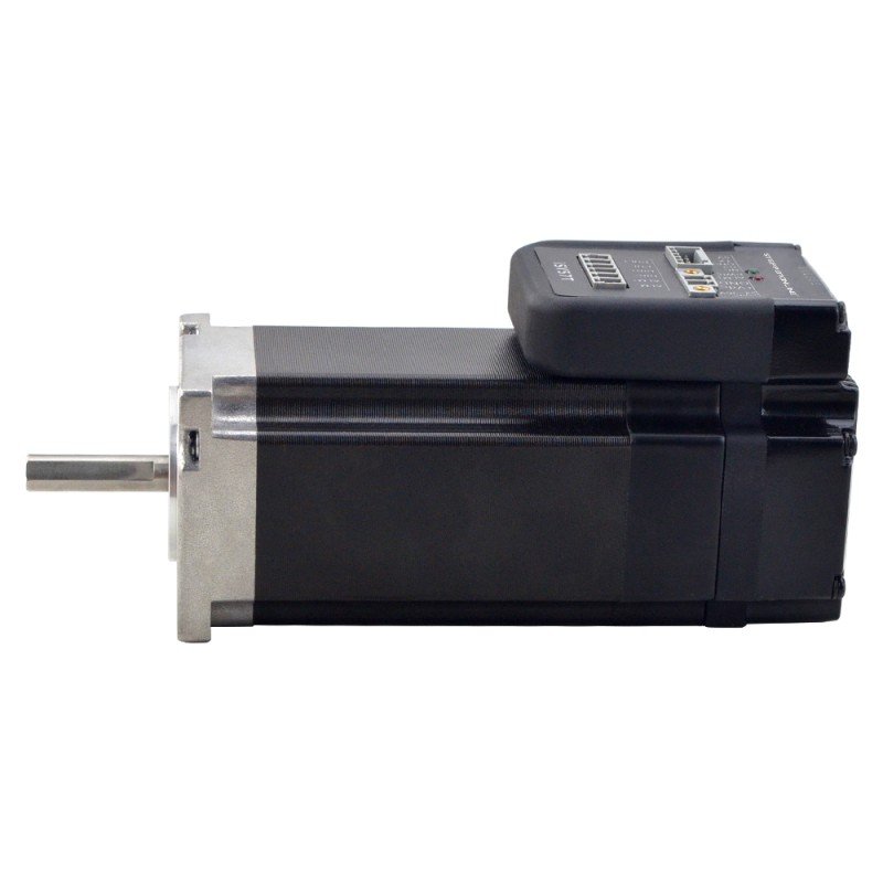 Servomotor - NEMA 23 geïntegreerde eenvoudige servomotor 180w 3000rpm 0,6 Nm (84,98oz.in) 20-50VDC borstelloze DC-servomotor