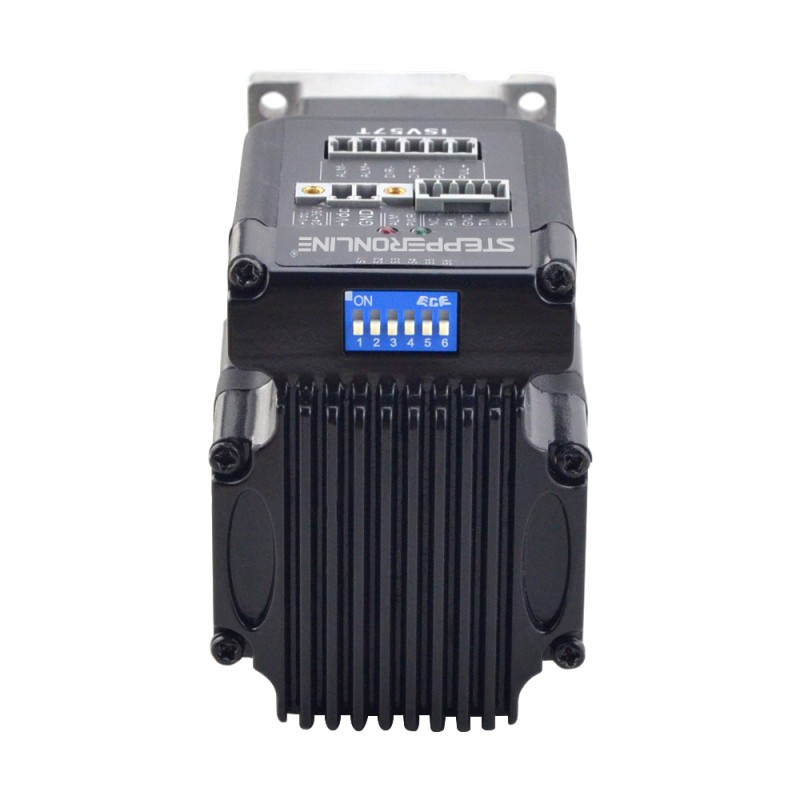 Servomotor - NEMA 23 geïntegreerde eenvoudige servomotor 180w 3000rpm 0,6 Nm (84,98oz.in) 20-50VDC borstelloze DC-servomotor