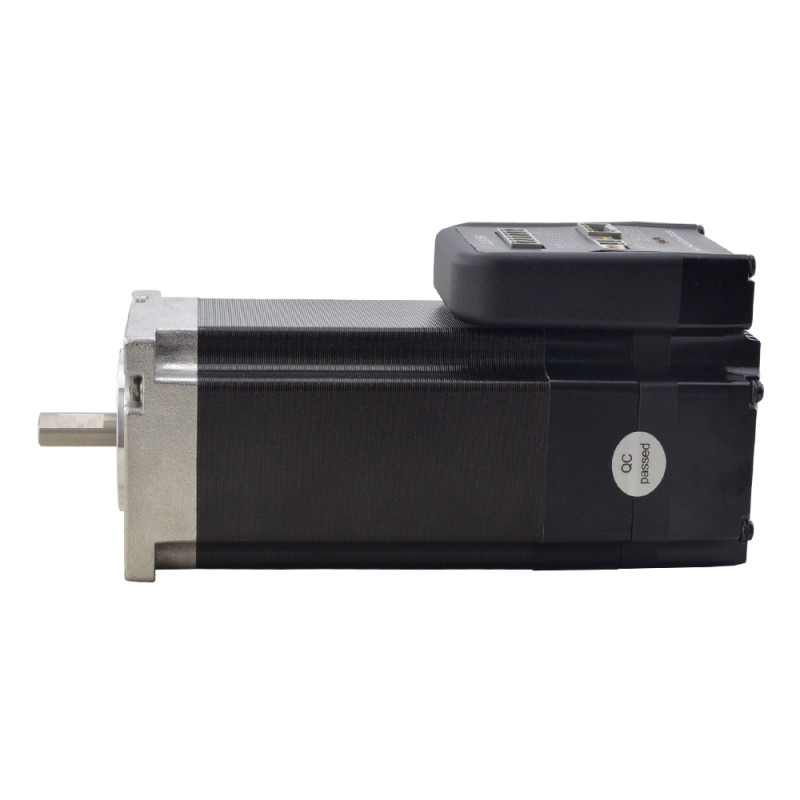 NEMA 23 geïntegreerde eenvoudige servomotor 180w 3000 rpm 0,6 Nm (84,98oz.in) 20-50VDC servomotor - korte as