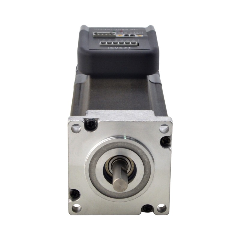 NEMA 23 geïntegreerde eenvoudige servomotor 180w 3000 rpm 0,6 Nm (84,98oz.in) 20-50VDC servomotor - korte as