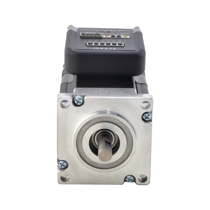 NEMA 23 geïntegreerde eenvoudige servomotor 90w 3000rpm 0,3Nm(42,49oz.in) 20-50VDC servomotor - korte as