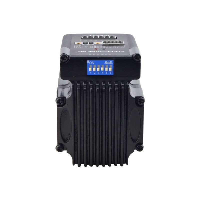 NEMA 23 geïntegreerde eenvoudige servomotor 130w 3000 rpm 0,45Nm(63,73oz.in) 20-50VDC servomotor - korte as