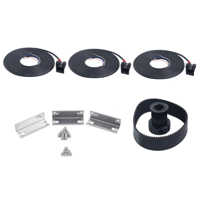 LA12 Serie Riemaandrijving Maximale horizontale belasting 25kg Slag 500mm voor servomotor - LA12-60LL40S3-500 | StepperOnline