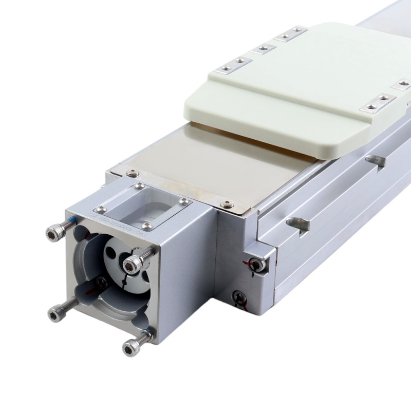 LG12 Serie Kogelomloopspindel Maximale horizontale/verticale belasting 88kg/22kg Slag 500mm voor servomotor - LG12-60DL10S3-500 | StepperOnline