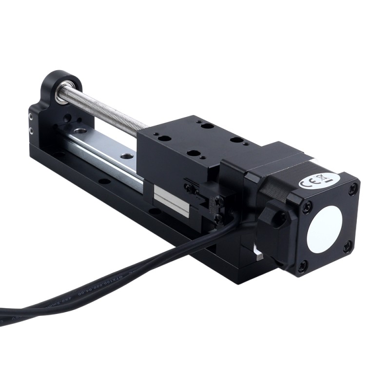 Nema 14 stappenmotor kogelomloopspindel lineaire actuator 1,5A Slag 80mm 0,14Nm(19,83oz-in) Spoeding 1mm(0,03937) met sensor - LMD14S13BSB15-080 | StepperOnline Nema 14 stappenmotor kogelomloopspindel lineaire actuator 1,5A Slag 80mm 0,14Nm(19,83oz-in) Spoeding 1mm(0,03937) met sensor - LMD14S13BSB15-080 | StepperOnline