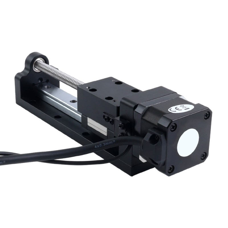 Nema 17 stappenmotor kogelomloopspindel lineaire actuator 1,5A Slag 80mm 0,25Nm(35,40oz-in) Spoeding 2mm(0,07874) met sensor - LMD17S13BAB15-080 | StepperOnline Nema 17 stappenmotor kogelomloopspindel lineaire actuator 1,5A Slag 80mm 0,25Nm(35,40oz-in) Spoeding 2mm(0,07874) met sensor - LMD17S13BAB15-080 | StepperOnline
