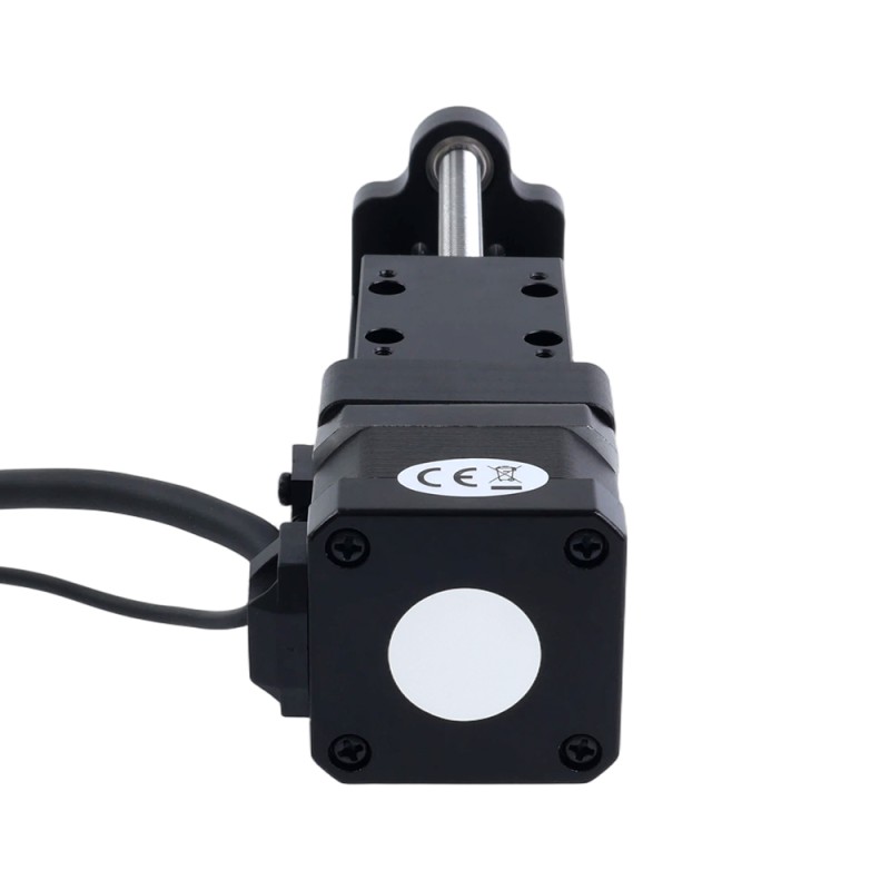 Nema 17 stappenmotor kogelomloopspindel lineaire actuator 1,5A Slag 80mm 0,25Nm(35,40oz-in) Spoeding 1mm(0,03937) met sensor - LMD17S13BSB15-080 | StepperOnline