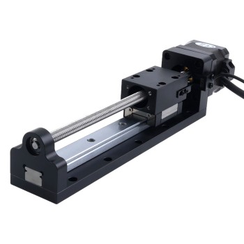 Nema 17 stappenmotor kogelomloopspindel lineaire actuator 1,5A Slag 120mm 0,25Nm(35,40oz-in) Spoeding 1mm(0,03937") Nema 17 stappenmotor kogelomloopspindel lineaire actuator 1,5A Slag 120mm 0,25Nm(35,40oz-in) Spoeding 1mm(0,03937")
