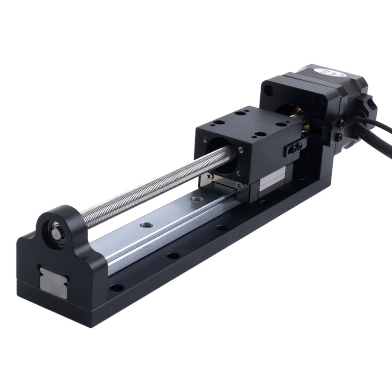 Nema 17 stappenmotor kogelomloopspindel lineaire actuator 1,5A Slag 120mm 0,25Nm(35,40oz-in) Spoeding 1mm(0,03937) met sensor - LMD17S13BSB15-120 | StepperOnline