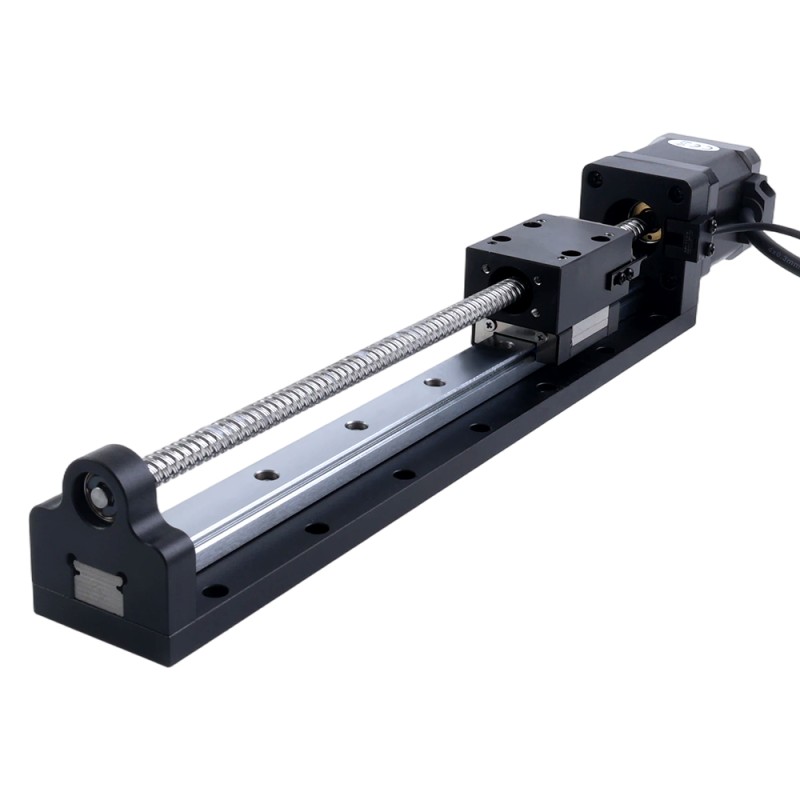 Nema 17 stappenmotor kogelomloopspindel lineaire actuator 2,5A Slag 200mm 0,5Nm(70,81oz-in) Spoeding 12mm(0,4724) met sensor - LMD17S19B2B25-200 | StepperOnline Nema 17 stappenmotor kogelomloopspindel lineaire actuator 2,5A Slag 200mm 0,5Nm(70,81oz-in) Spoeding 12mm(0,4724) met sensor - LMD17S19B2B25-200 | StepperOnline