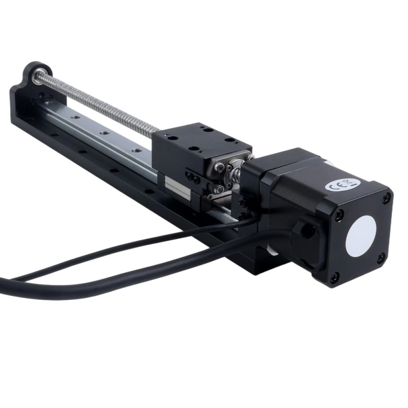 Nema 17 stappenmotor kogelomloopspindel lineaire actuator 2,5A Slag 200mm 0,5Nm(70,81oz-in) Spoeding 12mm(0,4724) met sensor - LMD17S19B2B25-200 | StepperOnline Nema 17 stappenmotor kogelomloopspindel lineaire actuator 2,5A Slag 200mm 0,5Nm(70,81oz-in) Spoeding 12mm(0,4724) met sensor - LMD17S19B2B25-200 | StepperOnline