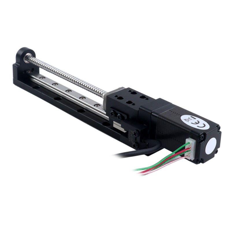 Nema 8 stappenmotor kogelomloopspindel lineaire actuator 0.5A Slag 90mm 0.02Nm(2.83oz.in) Spoeding 2mm(0.07874) - LMD8S15BAA05-090 | StepperOnline