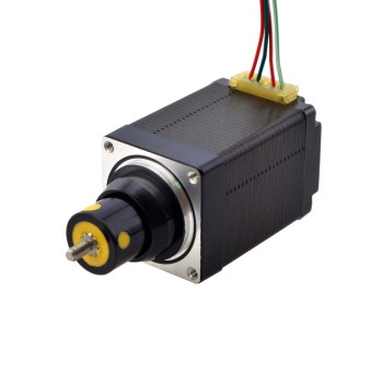 NEMA 11 Captive Acme Lineaire Stappenmotor 1.0A 46mm Stapel Schroefdraad 2,54mm (0,1")