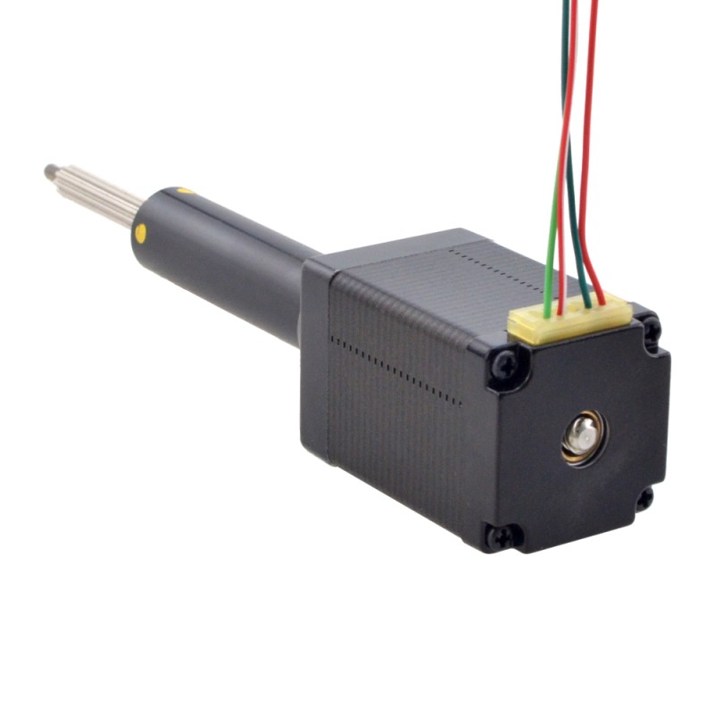 NEMA 11 Captive Acme Lineaire Stappenmotor 1.0A 46mm Stack Screw Lead 5.08mm (0.2 ) Reis 50.8mm