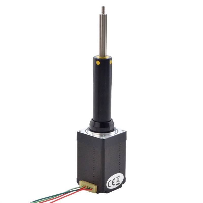 NEMA 11 Captive Acme Lineaire Stappenmotor 1.0A 46mm Stack Screw Lead 5.08mm (0.2 ) Reis 50.8mm