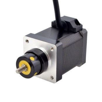 NEMA 14 Captive Acme Lineaire Stappenmotor 1.5A 47mm Stapel Schroefdraad 2.54mm (0.1") 