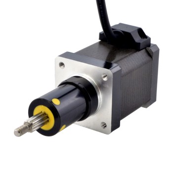 NEMA 14 Captive Acme Lineaire Stappenmotor 1.5A 47mm Stapel Schroefdraad 2.54mm (0.1") 