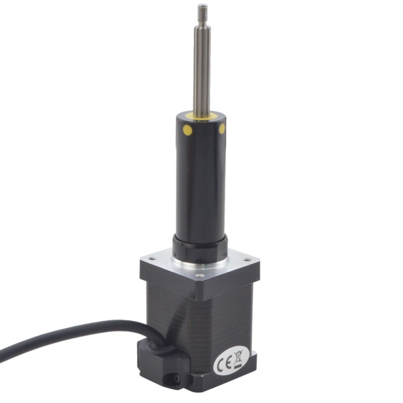 NEMA 14 Captive Acme Lineaire Stappenmotor 1.5A 47mm Stack Screw Lead 6.35mm (0.25) Reis 50.8mm